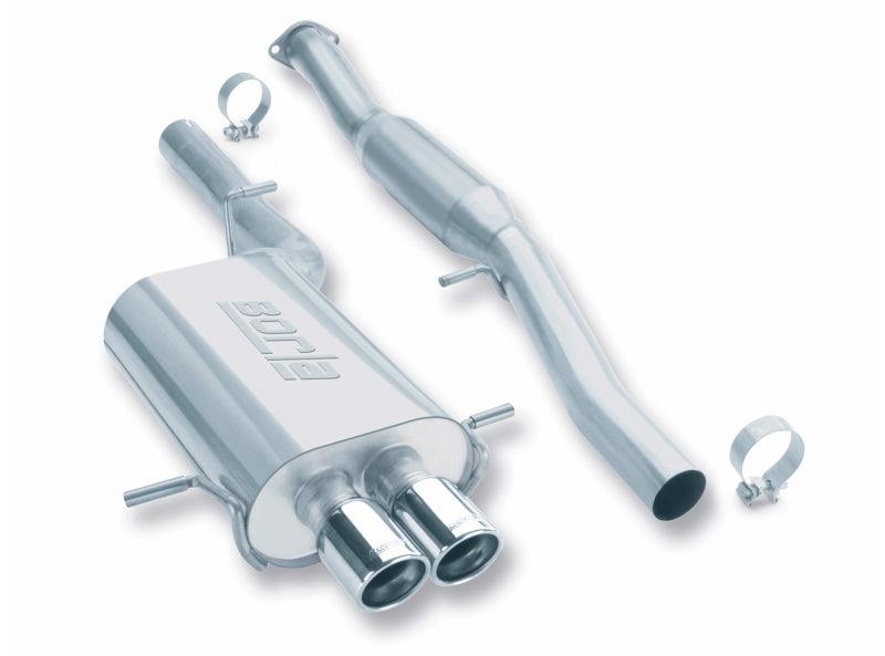 Borla - 02-07 WRX Twin Tip Hush Catback Exhaust on BOLTMotorsports